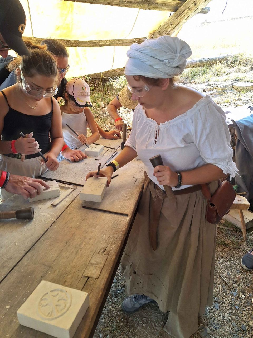 Atelier de taille de pierre